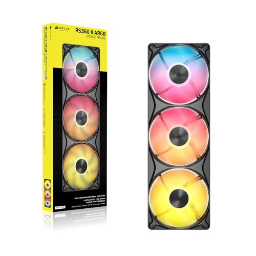 Corsair RS360 II ARGB Unified Frame 360mm PWM Cabinet Fan